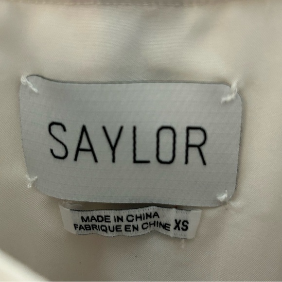 SAYLOR Esther Stripped Off Shoulder Mini Dress - Picture 9 of 12